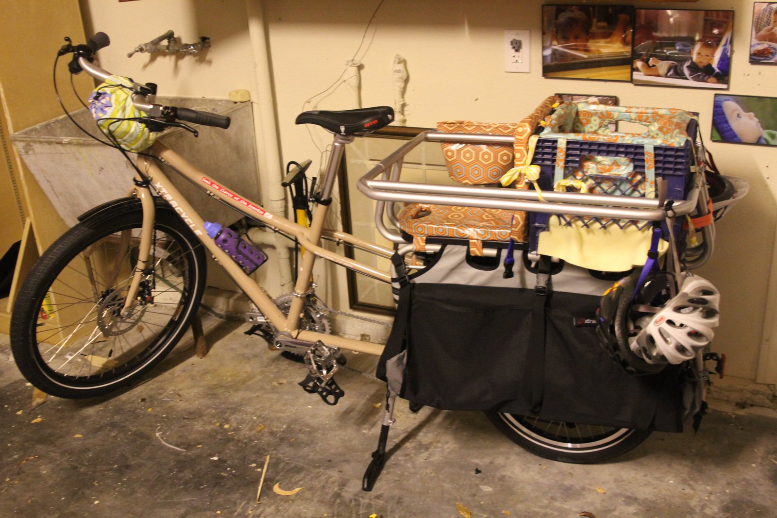 xtracycle child seat