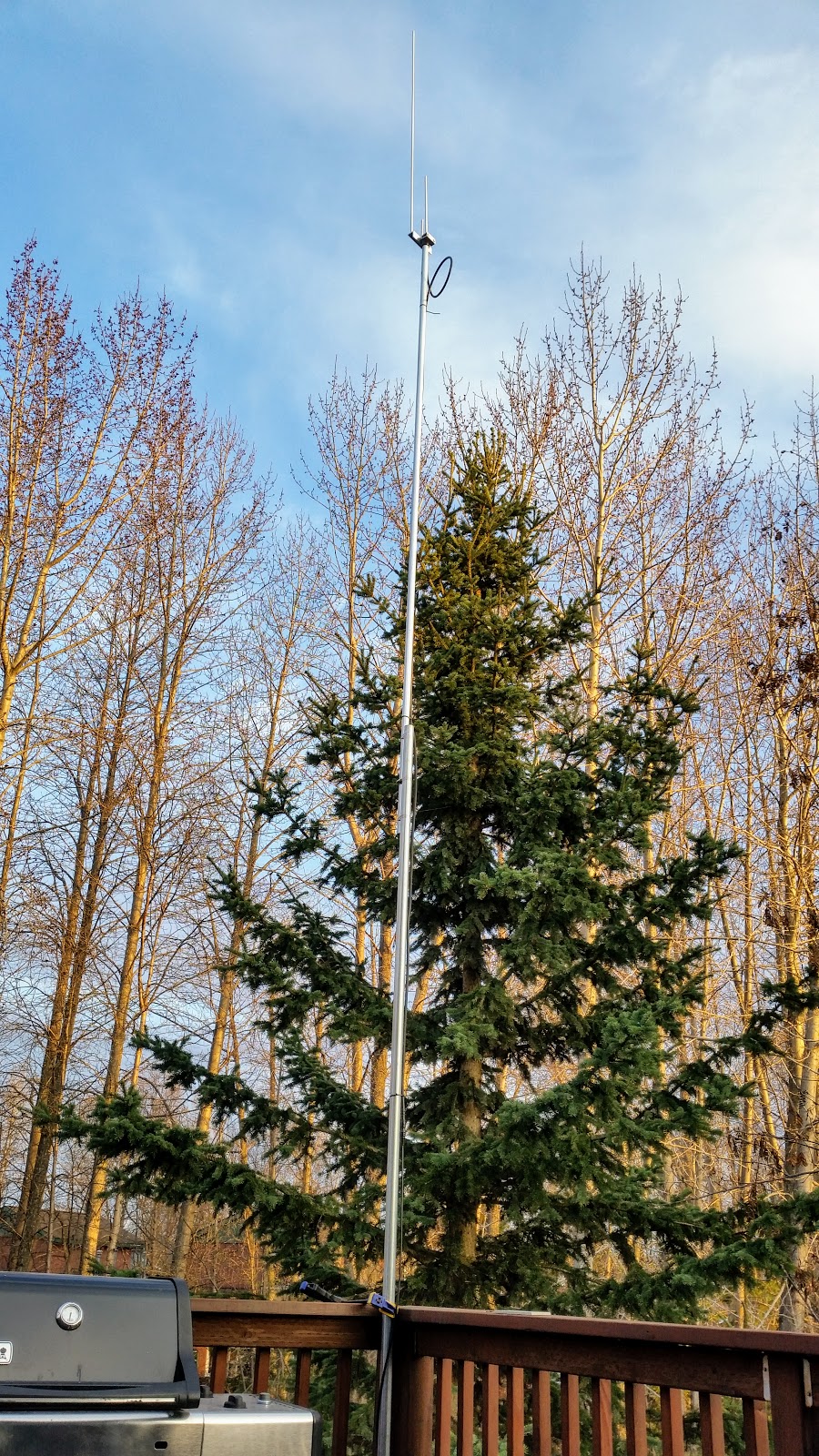 KL3RR Amateur Radio Station in Alaska Install/upgrade external