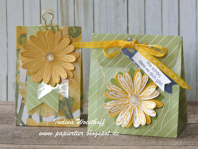 Gänseblümchen | Stampin' Up! | Daisy | papiertier Indina | Verpackung