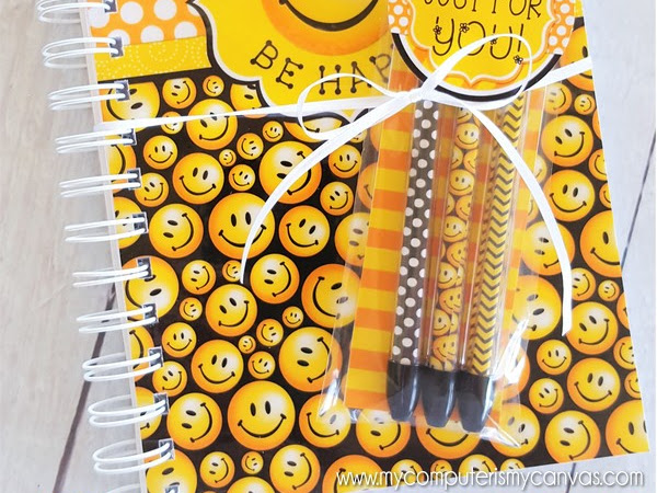 Don't Worry Be Happy Journal + Matching Pen Inserts