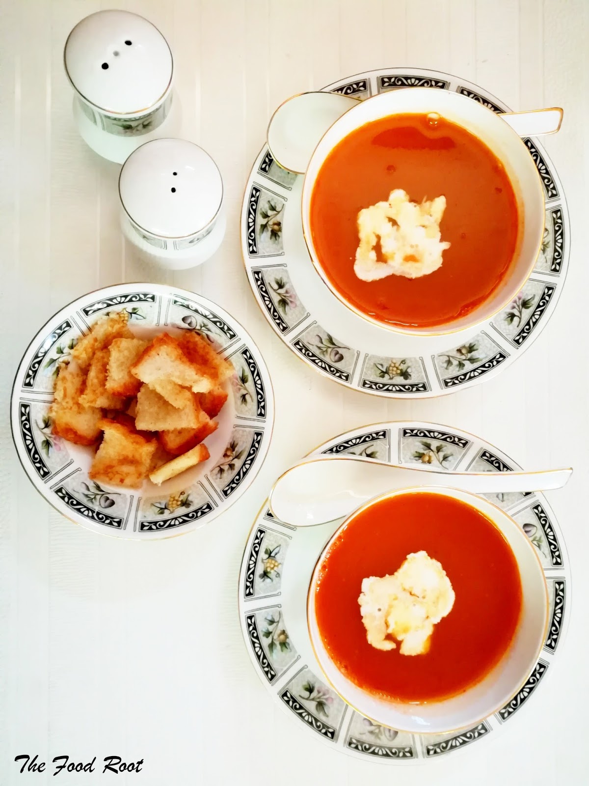 The Food Root: GARDEN FRESH TOMATO SOUP