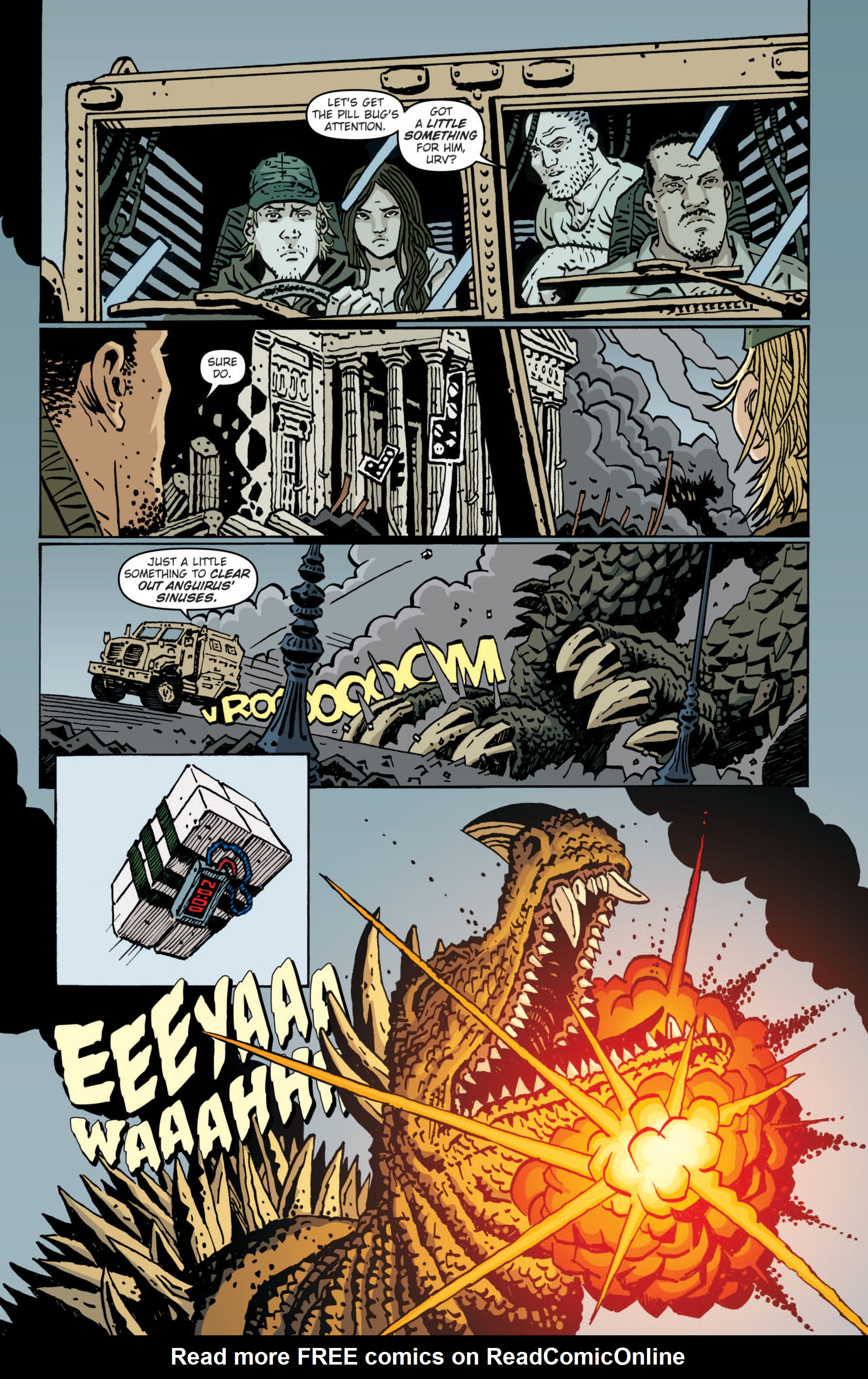 Read online Godzilla (2012) comic -  Issue #2 - 16