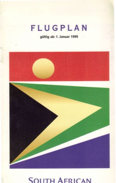 Airline memorabilia: South African Airways (1999), Alemania