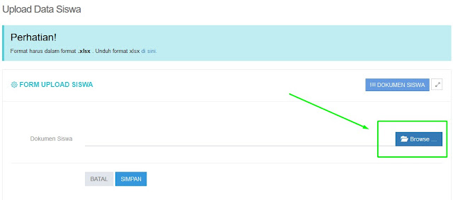 Cara Upload Data Peserta UAMBN-BK