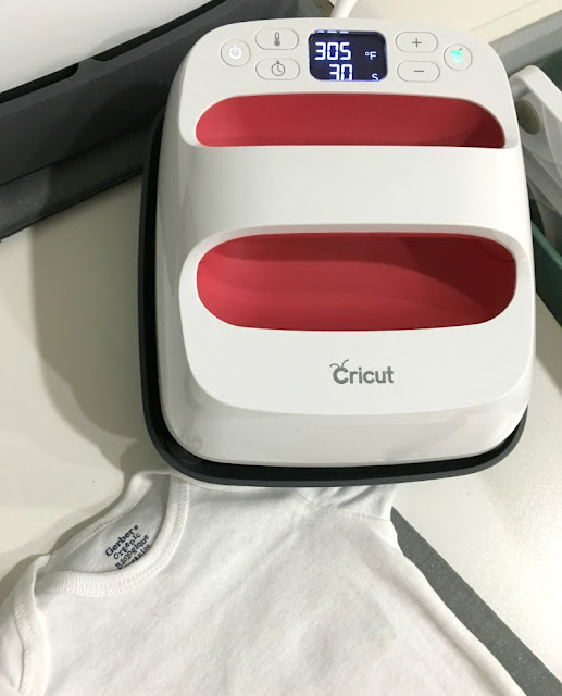 Cricut has 3 new sizes of the EasyPress 2! The smallest one is perfect for creating custom baby gifts!