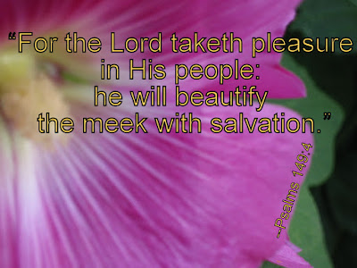his delight lighthouse truth word psalm salvation beautify meek he