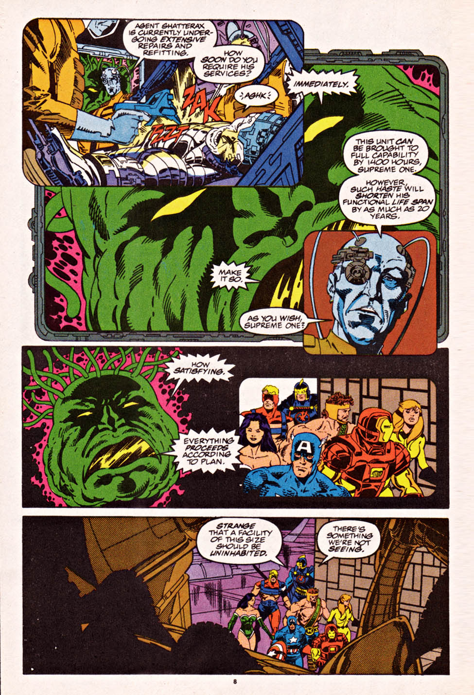 Read online Captain America (1968) comic -  Issue #398f - 7