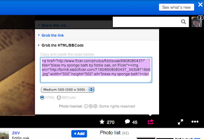 flickr html code