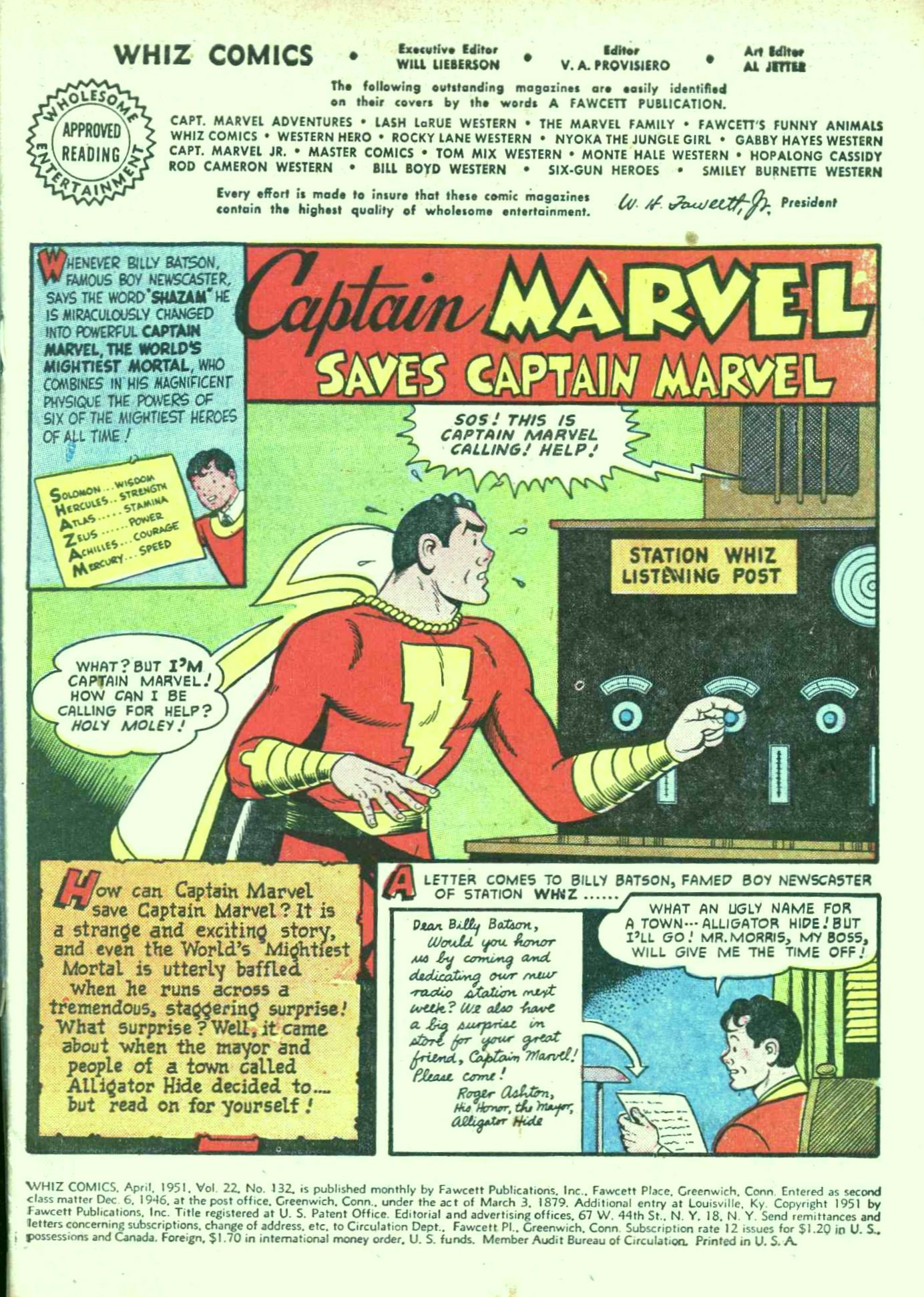 Read online WHIZ Comics comic - Issue #132 - 3