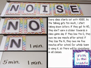 This NOISE freebie can help with behavior management in your classroom.