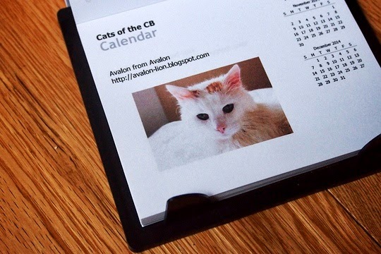 CB Cat Calendar