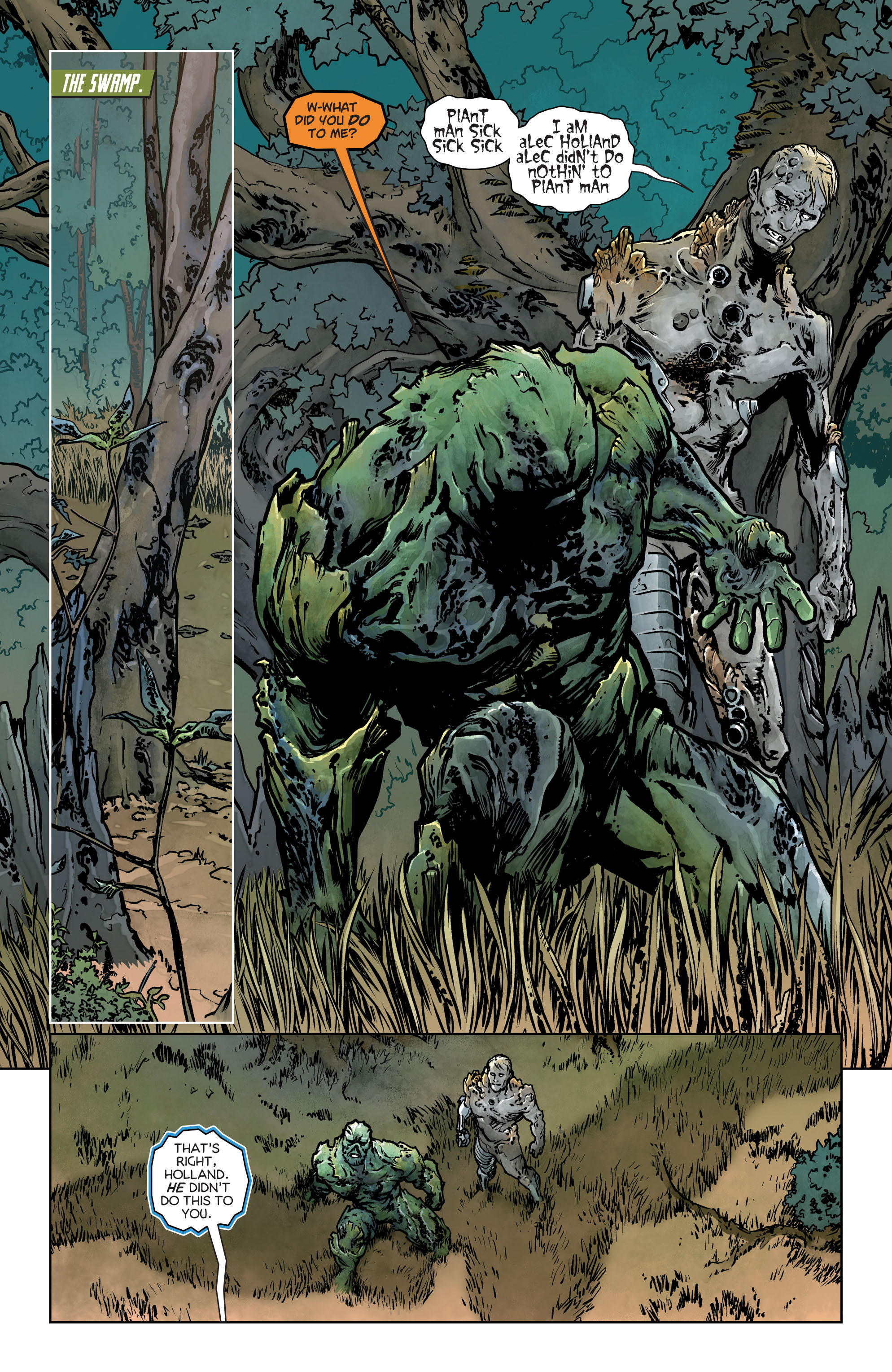 Read online Swamp Thing (2011) comic -  Issue #39 - 2