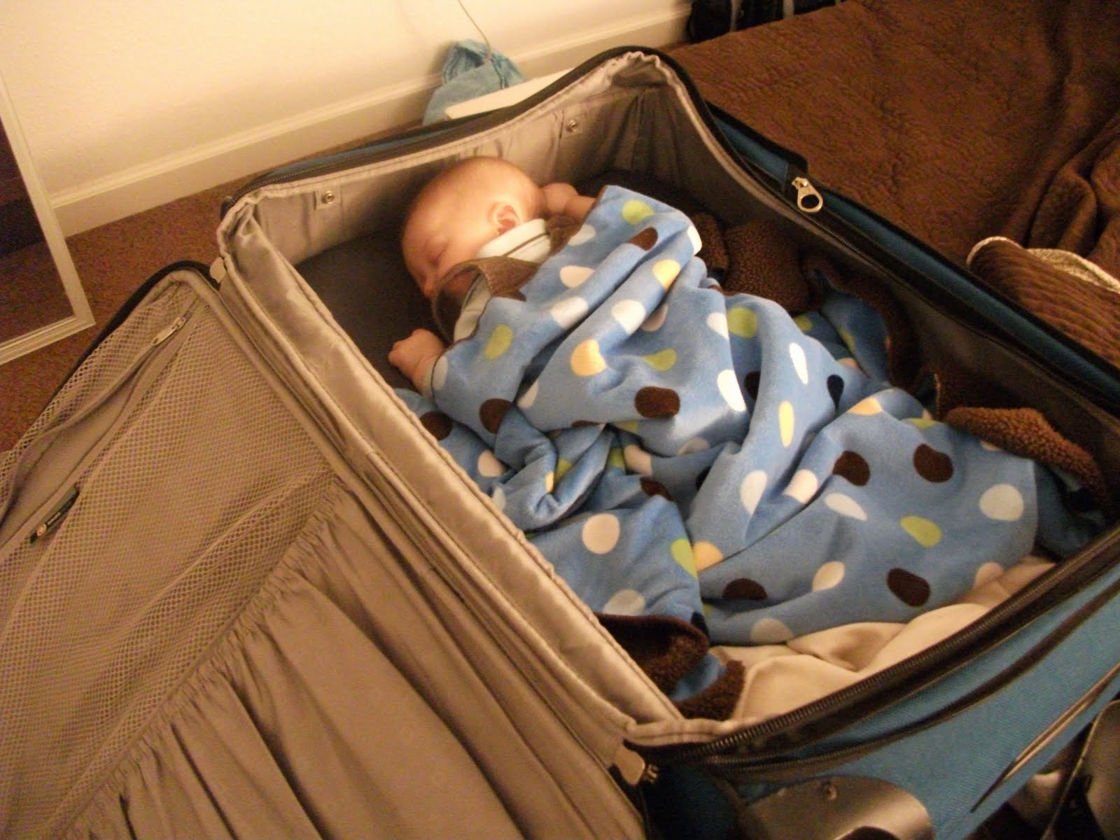 ...That's One Classy Lassy... Why My Son Sleeps In A Suitcase