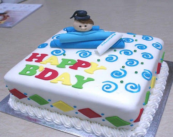 Gambar Model kue tart ulang tahun anak laki laki Masakan