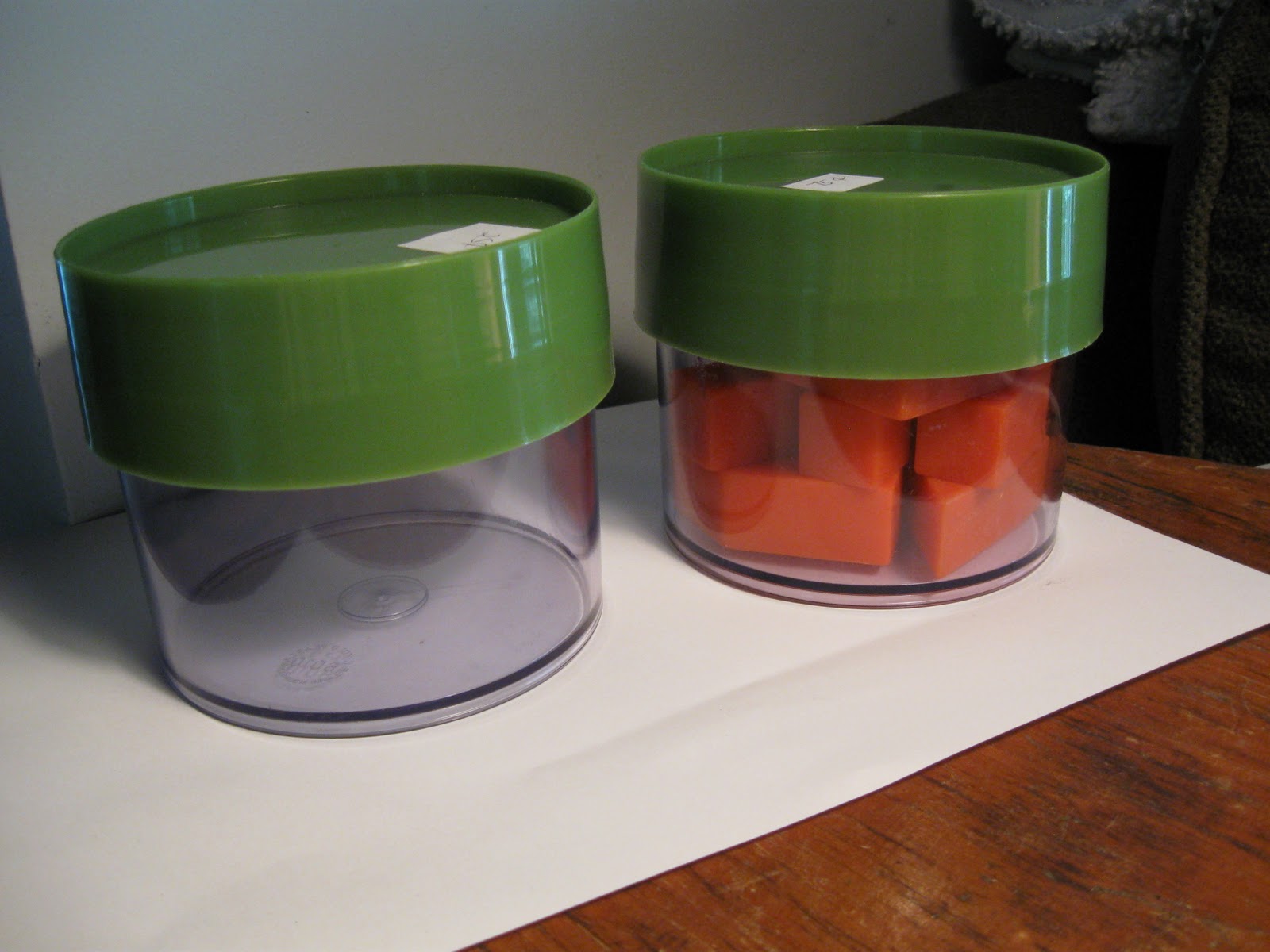 dansk the night away Vintage plastic containers