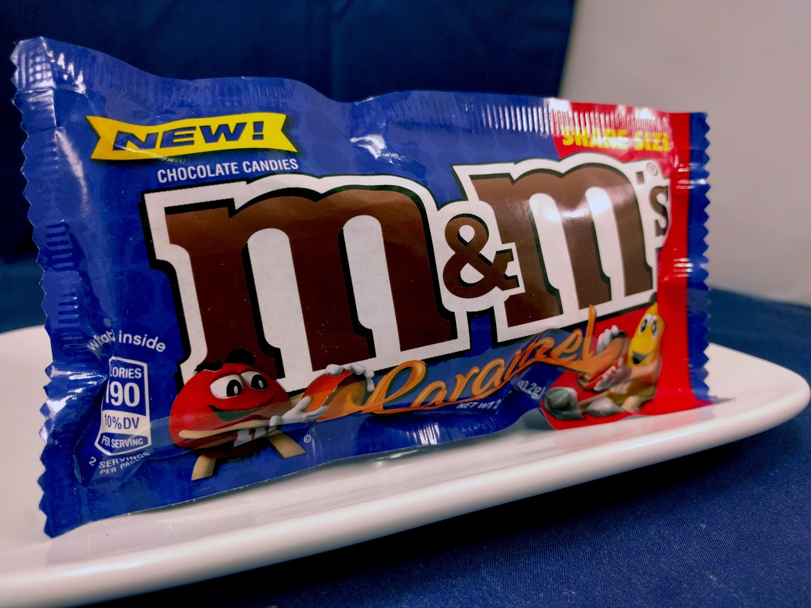 The Food Kingdom: Caramel M&Ms: Not Duds, But they Taste Like Them