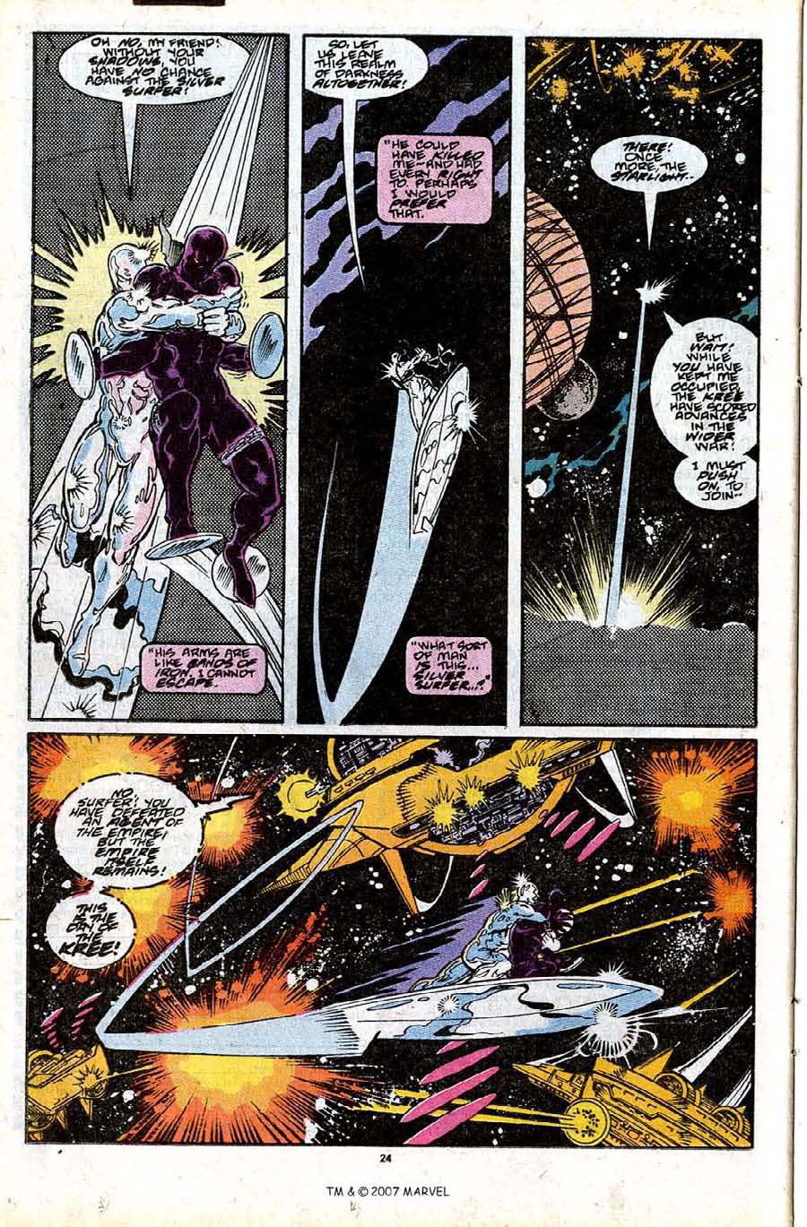 Read online Silver Surfer (1987) comic - Issue #29 - 26