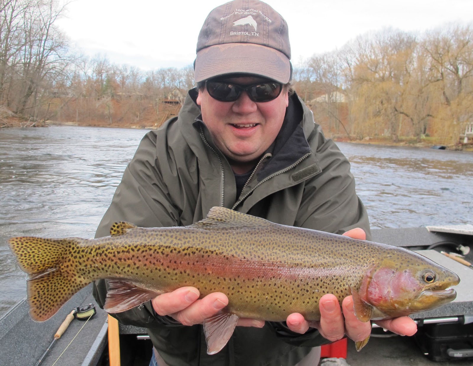 Muskegon River Trout 12/4/12 RiverQuest Charters