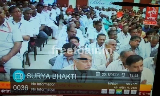 Surya Bhakti TV Channel added on Insat 4A satellite