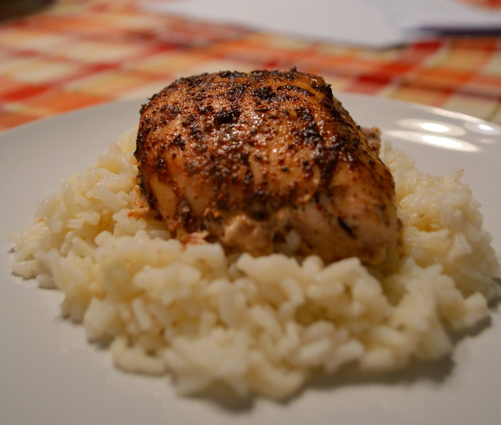 Simple Savory & Satisfying: Captain Morgan Chicken with Ginger Rice