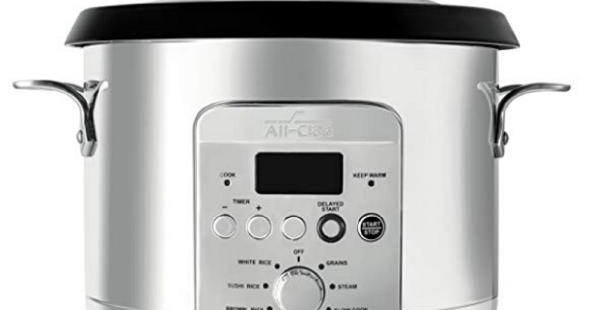Best Slow AllClad NK500 Electric Multi Rice Cooker 4 Qt Grain
