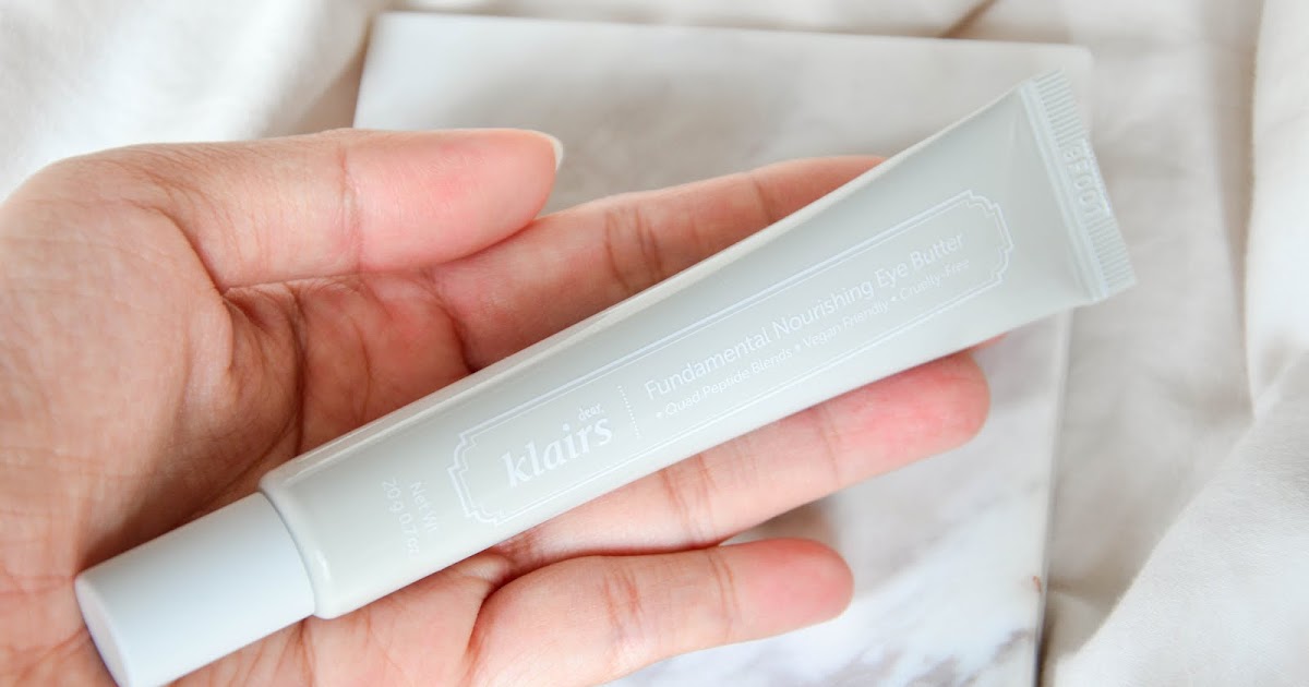 REVIEW Klairs Fundamental Nourishing Eye Butter With Caffeine