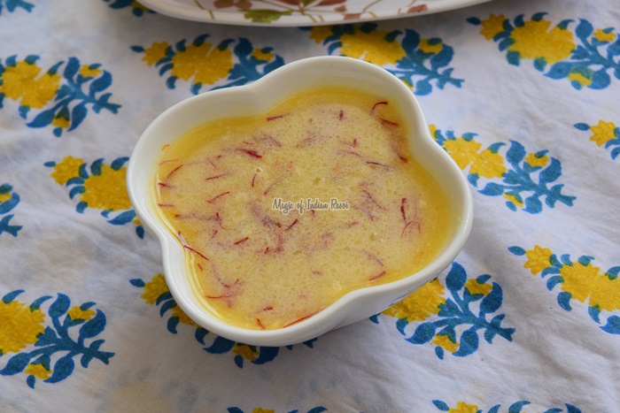 बादाम केसर शरबत । आलमंड सैफरन सिरप | Badam Kesar Sharbat recipe in Hindi - Priya R - Magic of Indian Rasoi
