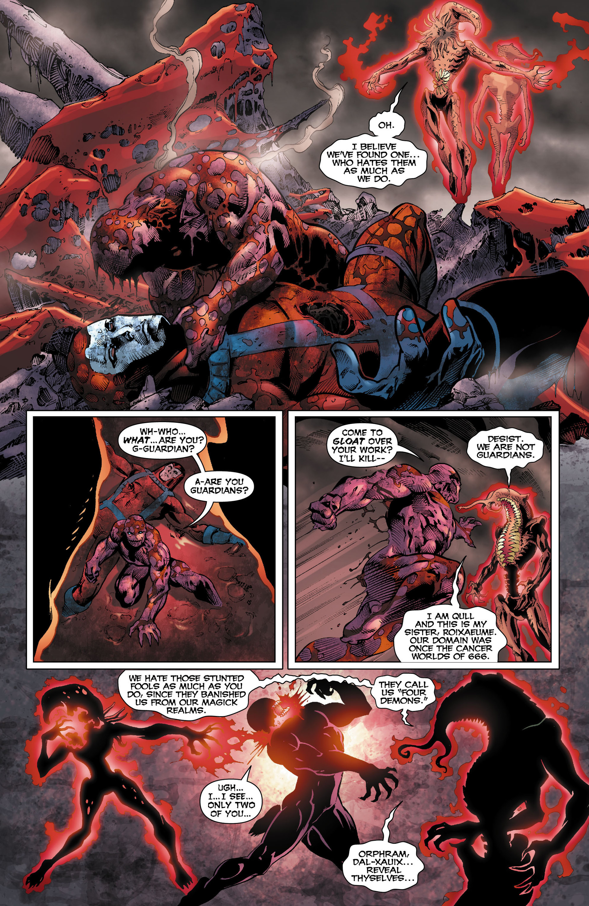 Read online Red Lanterns comic -  Issue #0 - 9