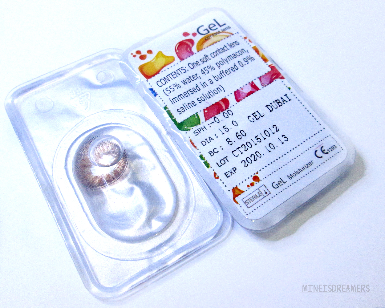 Review Gel Contact Lens Dubai in Brown Lintang Pratiwi's