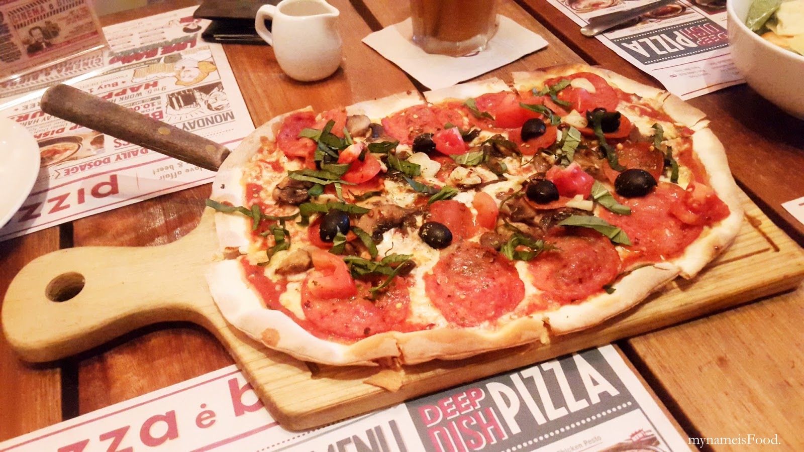 Pizza e Birra, Plaza Indonesia, Jakarta, Indonesia my name is Food.