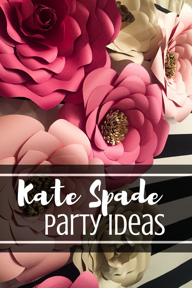 Kate Spade Bridal Shower + Tips For Making Giant Paper Flowers - Poppy +  Grace