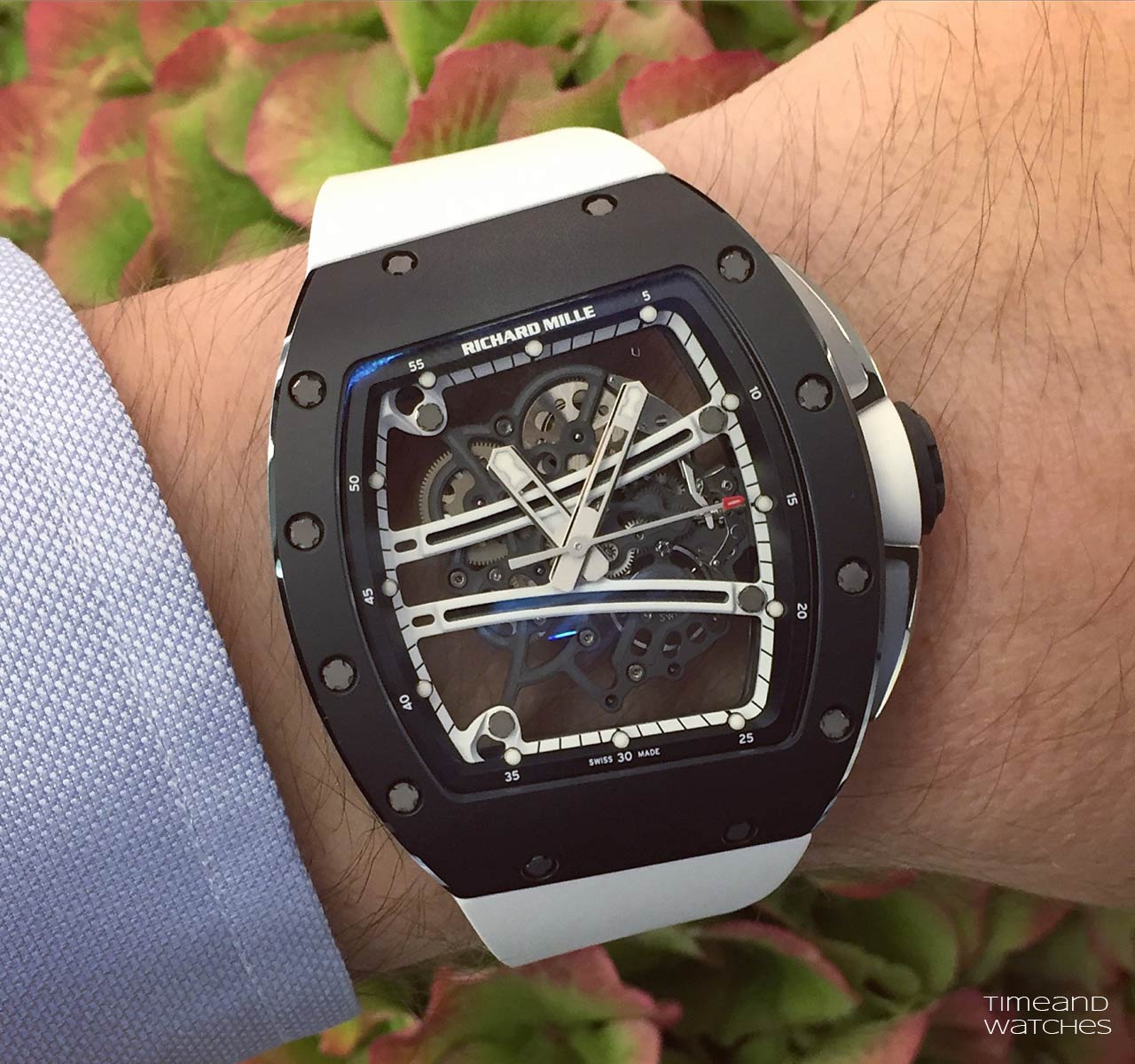 Richard Mille Rm 61 01 Yohan Blake Limited Edition Monochrome Time And Watches The Watch Blog
