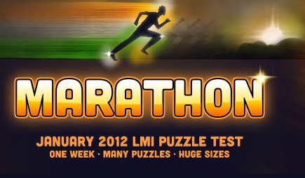 Puzzle Marathon 2012 @ Logic Masters India