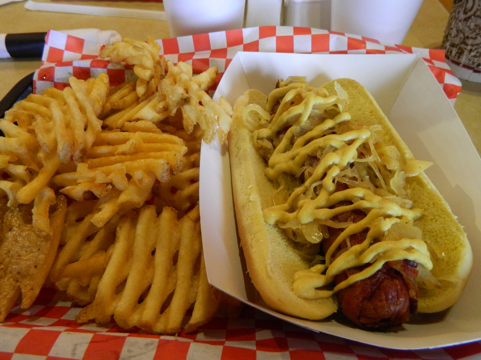 Home on the Range Exchange Hog Trough's Deep Fried Hot DogWickenburg AZ