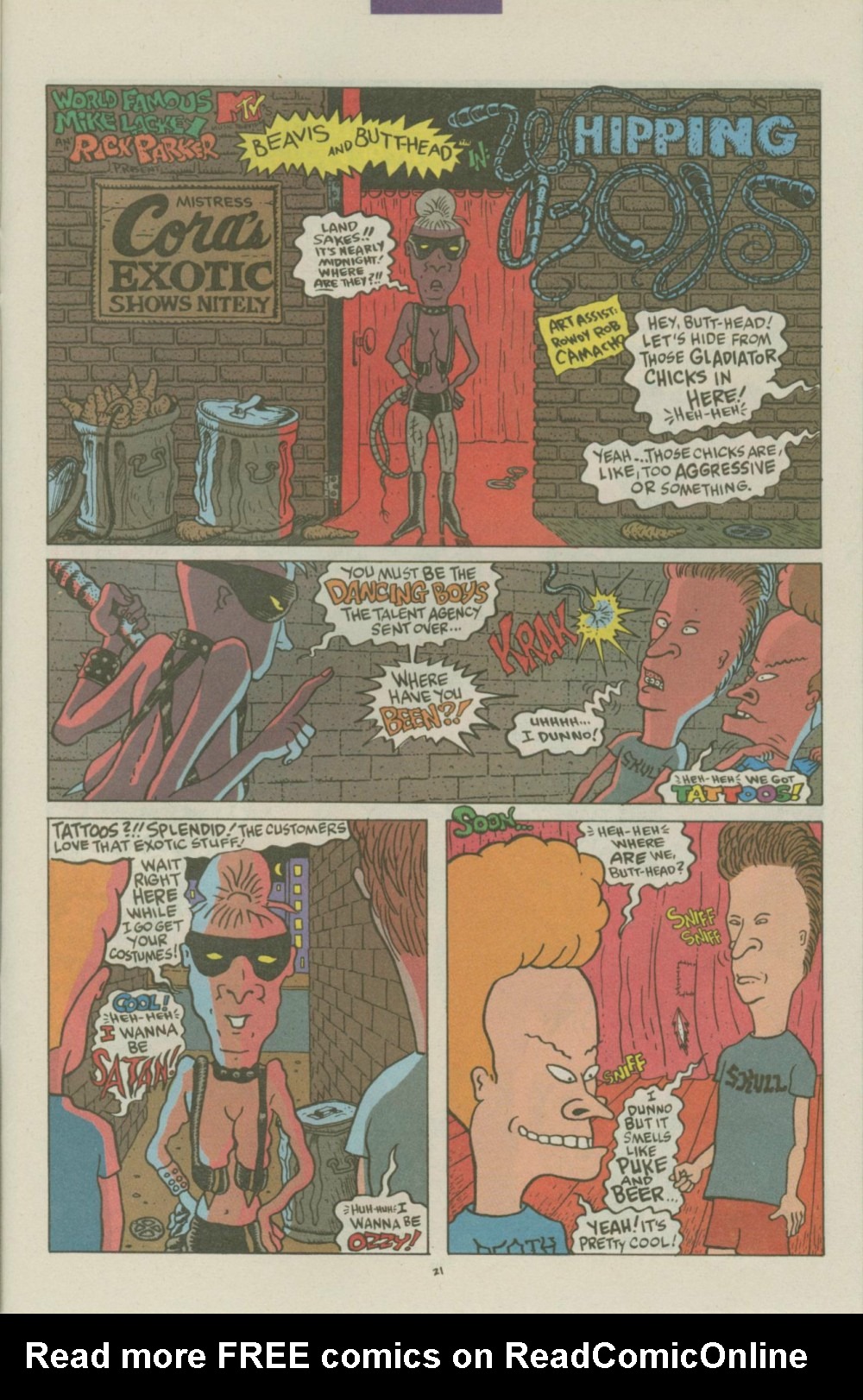 Read online Beavis and Butt-Head comic -  Issue #4 - 21