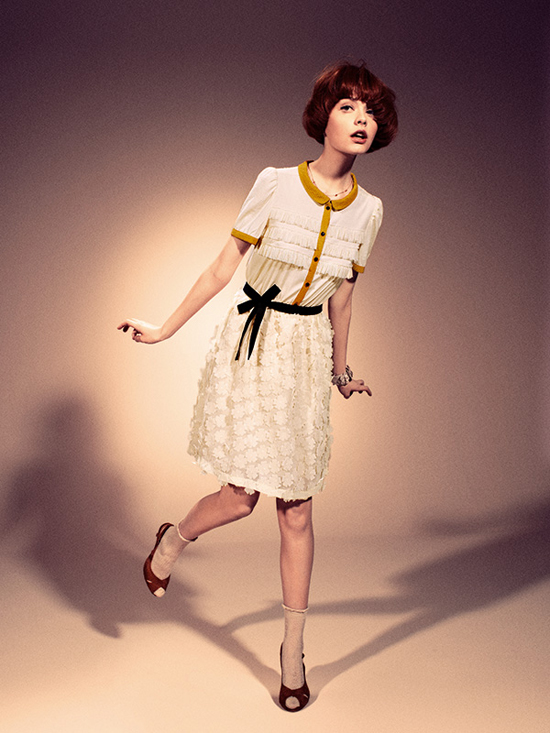 Lazzari's 2012 Spring/Summer collection - 60's fashion styling 