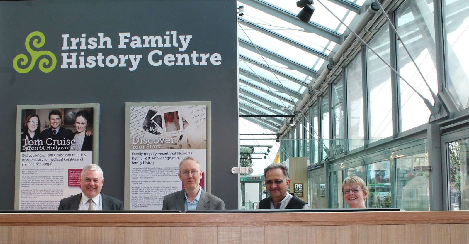 The GENES Blog The new Irish Family History Centre in Dublin