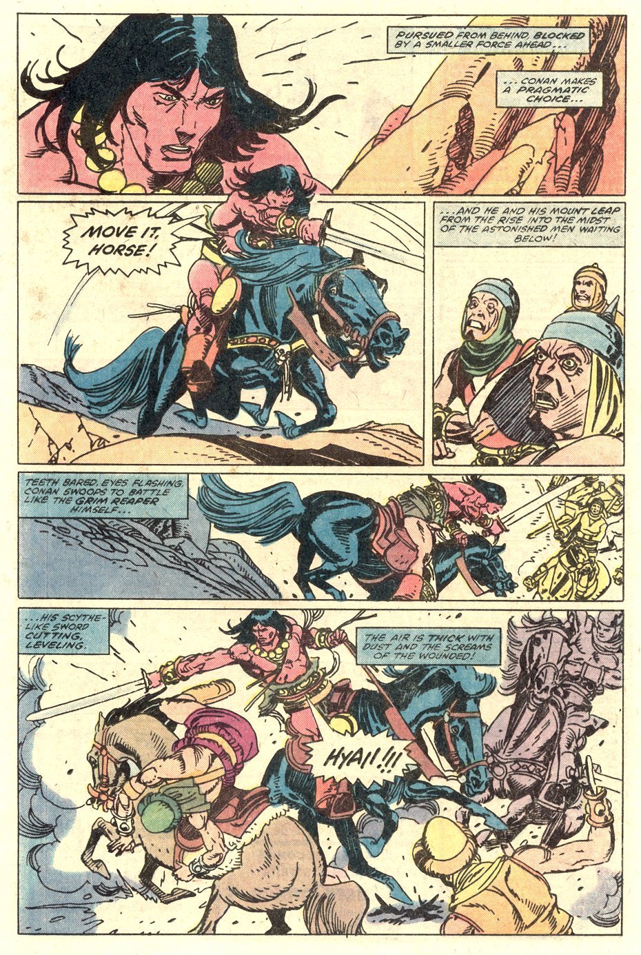 Read online Conan the Barbarian (1970) comic -  Issue # Annual 6 - 10