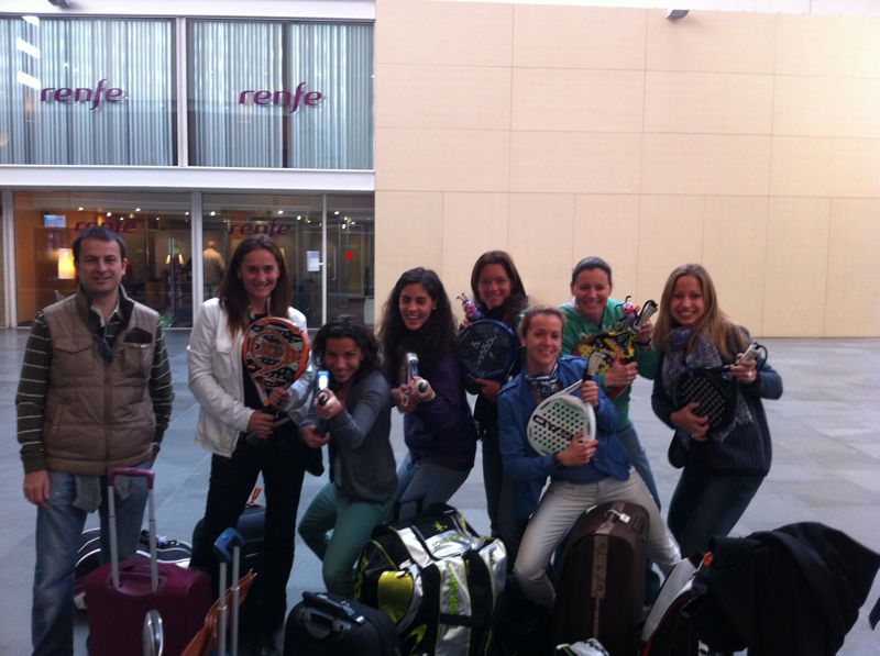 Locos por el padel... Alé, Zaragoza, alé, alé!!