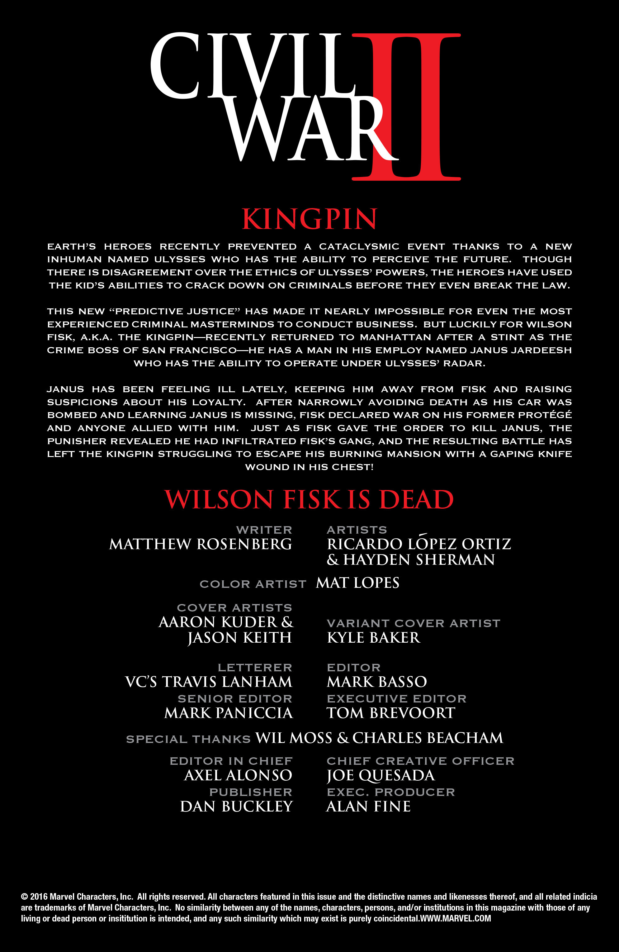 Read online Civil War II: Kingpin comic -  Issue #4 - 2