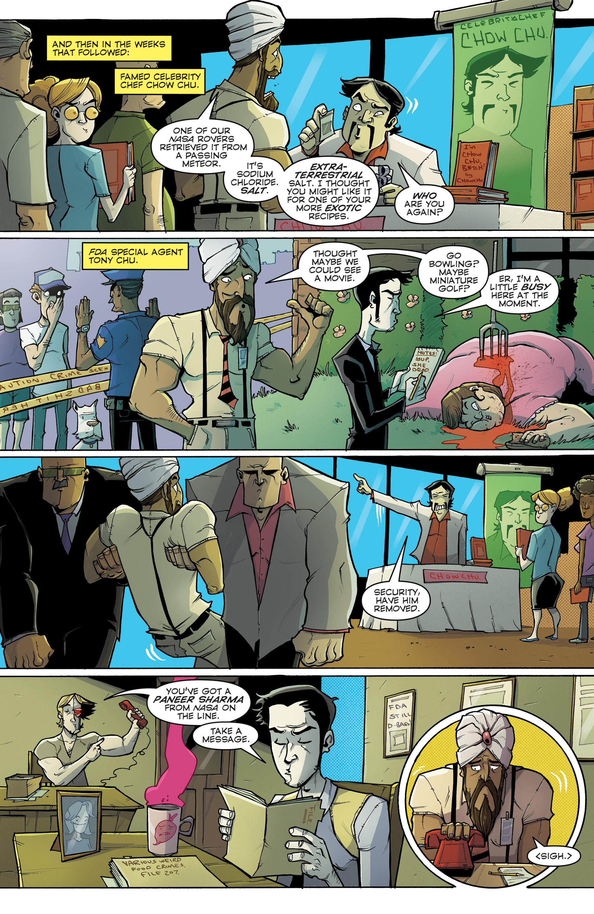 Read online Chew comic -  Issue #45 - 5