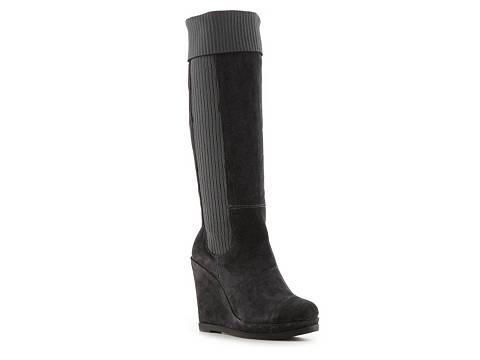 KNEE HIGH BOOT SHOPPING MONTH - DSW Shoes: Wedge Boots-Day II