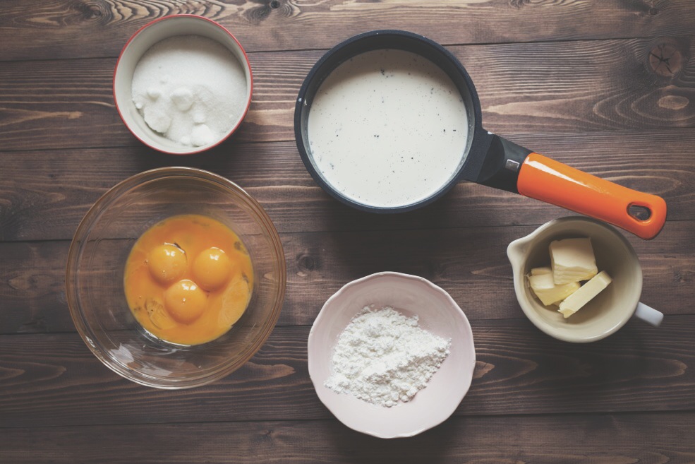 La Cocina de Carolina Tarta de frambuesas con crema pastelera de café
