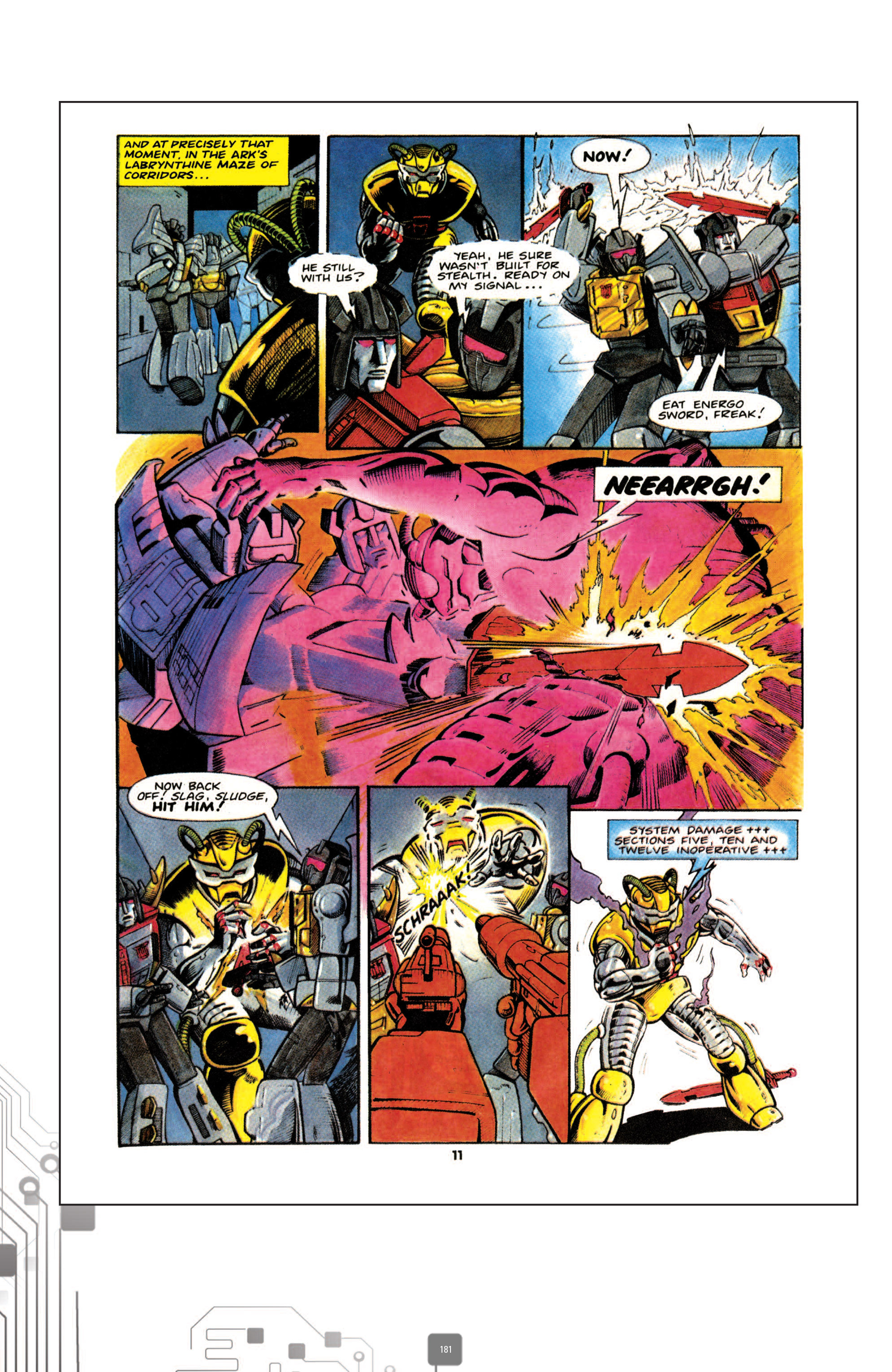 Read online The Transformers Classics UK comic -  Issue # TPB 1 - 182