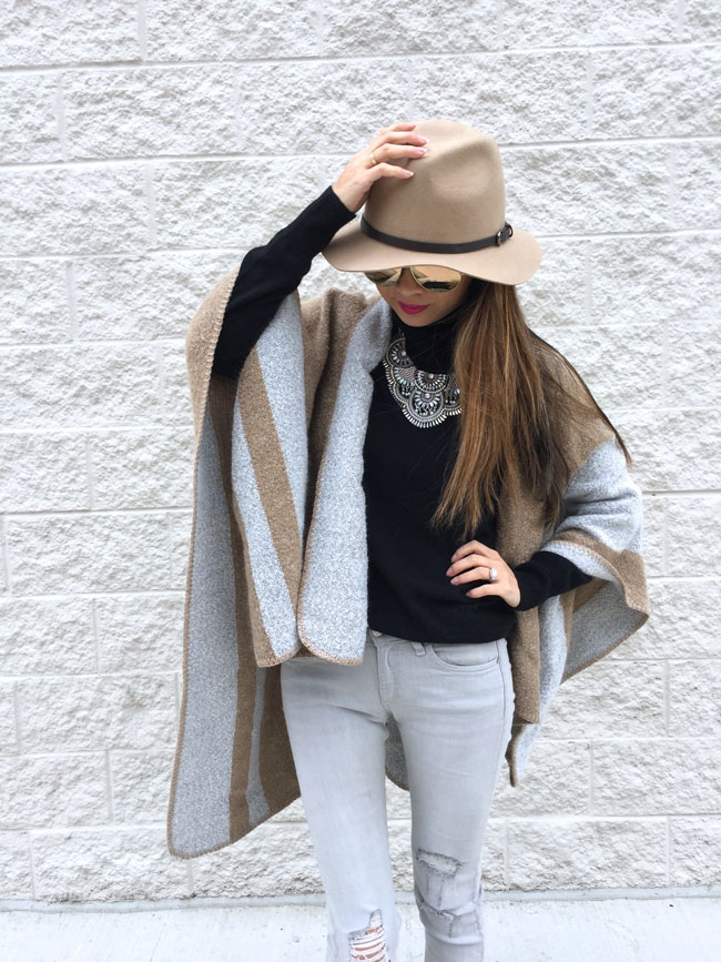 Camel Shawl, Camel Wool Hat, Statement Necklace Style