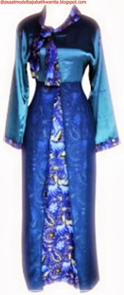Model Baju Batik Gamis Modern Wanita Terbaru Busana 
