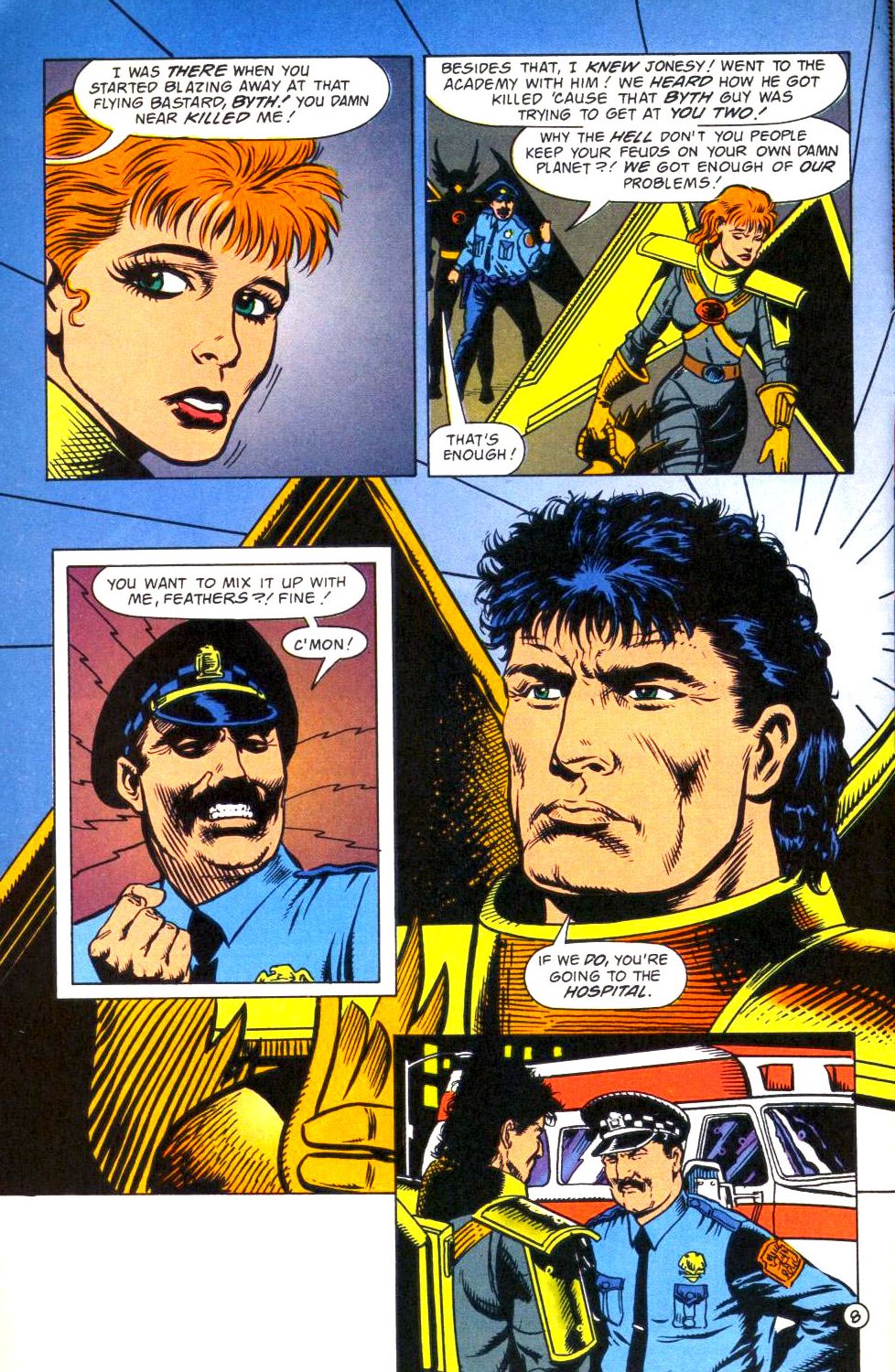 Read online Hawkworld (1990) comic -  Issue #10 - 9