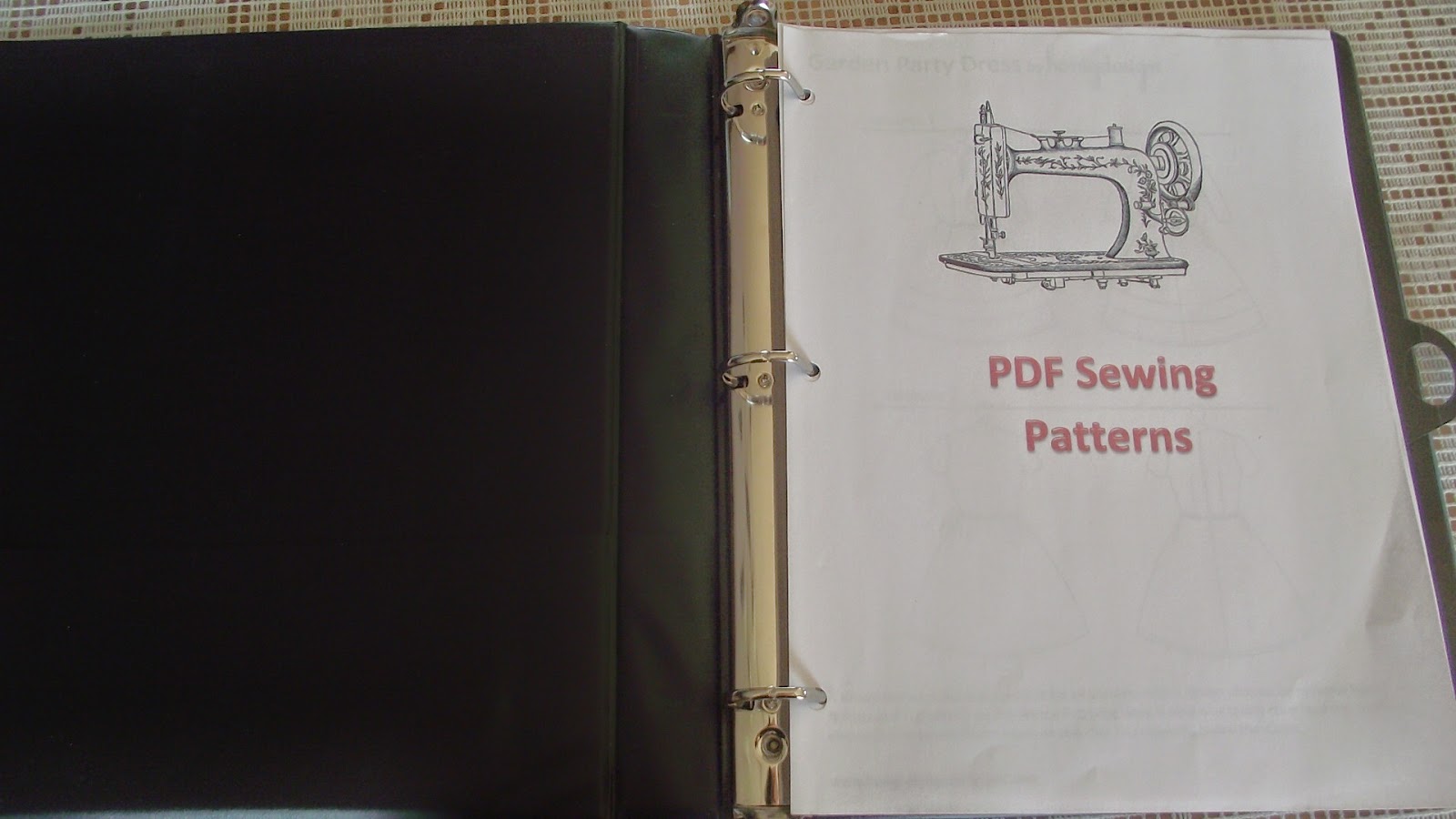 Organizing PDF Patterns with Fabulous Home Sewn Sew Simple Home