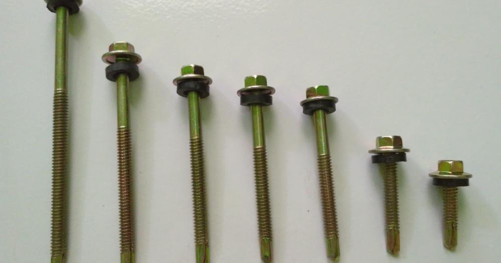 Jual Baut Roofing Anti Karat dan Bocor demi Atap Terbaik ~ AMU