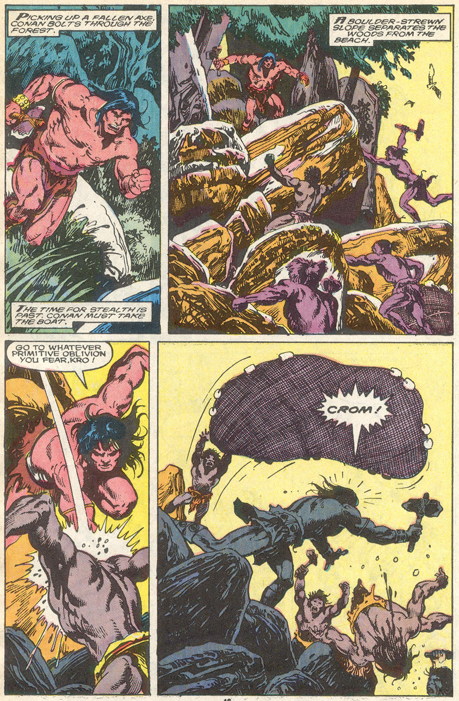 Read online Conan the Barbarian (1970) comic -  Issue #218 - 13